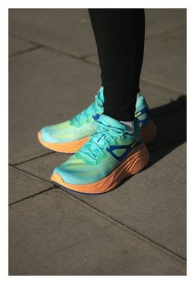 Chaussures de Running Femme Salomon Aero Glide Bleu/Orange
