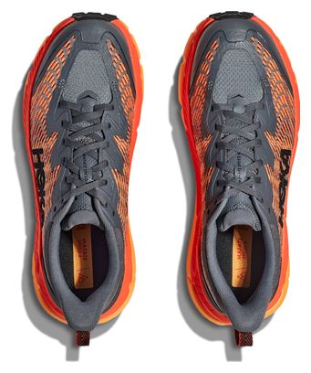 Hoka Mafate Speed 4 Black Orange Trail Running Shoes