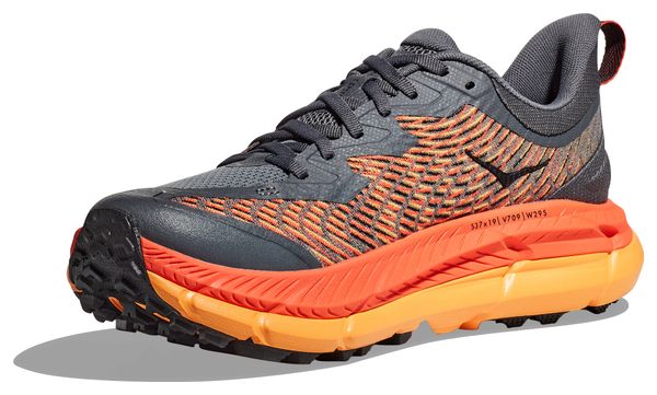 Trail Running Shoes Hoka Mafate Speed 4 Black Orange