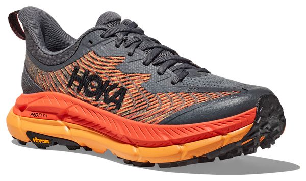 Chaussures de Trail Running Hoka Mafate Speed 4 Noir Orange