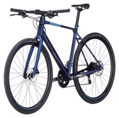 Vélo Fitness Cube Nulane Shimano Claris 8V 700 mm Bleu Velvet 2023