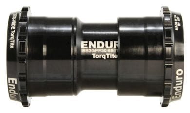 Boîtier de pédalier Enduro Bearings TorqTite BB A/C SS-BB30-BB386-Black