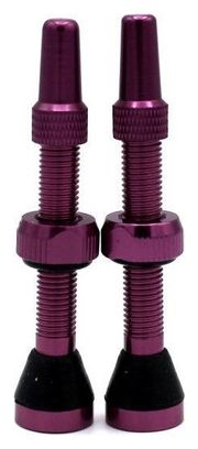 CAPTAIN PROTECT - Paire de valves Alu. 44 Mm - Rose