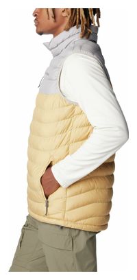 Columbia Powder Lite Beige/Grijs mouwloos jack