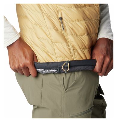 Columbia Powder Lite Beige/Grijs mouwloos jack