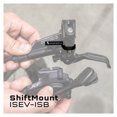 Wolf Tooth ShiftMount ISEV-ISB für Shimano I-Spec EV-Schalthebel und Shimano I-Spec B-Bremsen