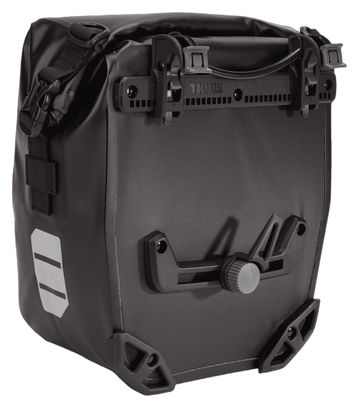 Pair of Thule Shield 13L Black Pannier Luggage Bags