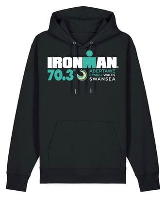 Sweat à Capuche Ironman 70.3 Swansea Noir