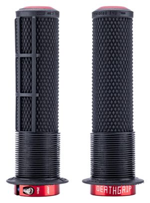 Paire de Grips DMR Deathgrip2 Flange Race Grips Noire