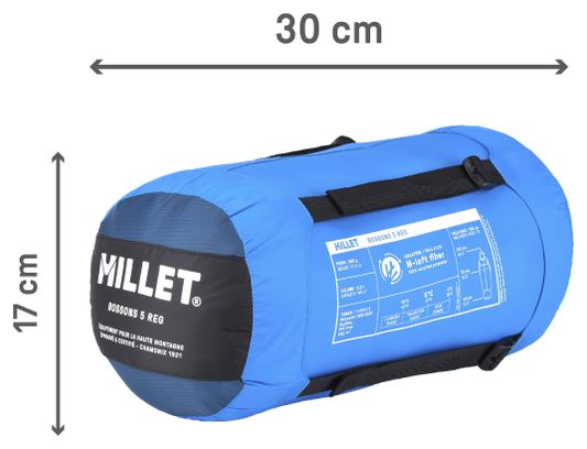 Sac de Couchage Millet Bossons 5° Bleu