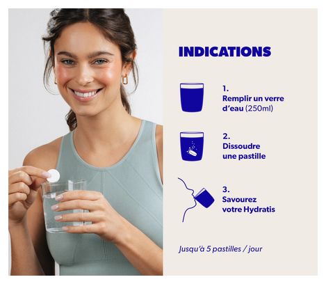 Hydratis Pastilles Effervescentes Citron Miel