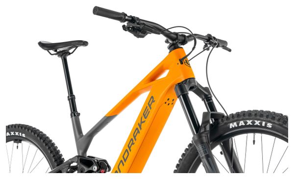 VTT Électrique Tout-Suspendu Mondraker Crafty S Sram 12V 800 Wh Bosch 120 Nm 29'' Orange/Gris 2026