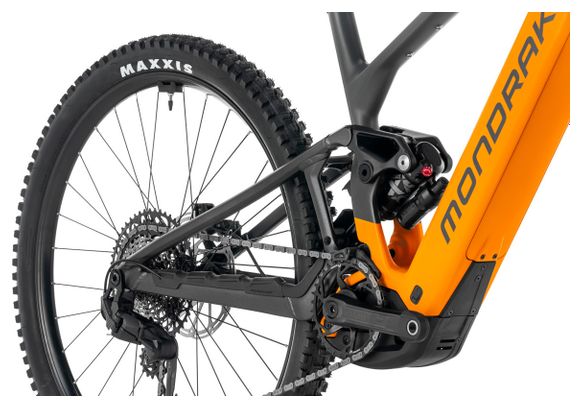 VTT Électrique Tout-Suspendu Mondraker Crafty S Sram 12V 800 Wh Bosch 120 Nm 29'' Orange/Gris 2026