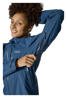 RAB Firewall Mountain Blauw Waterdicht Damesjack