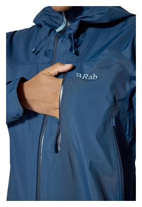 RAB Firewall Mountain Blauw Waterdicht Damesjack