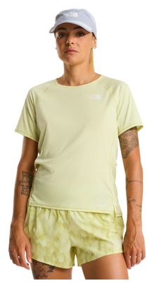 Maglietta tecnica The North Face Sunriser Gialla Donna