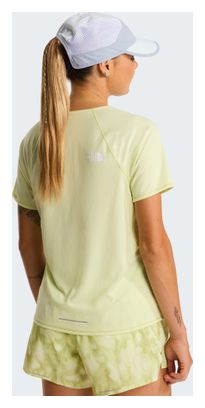 Maglietta tecnica The North Face Sunriser Gialla Donna