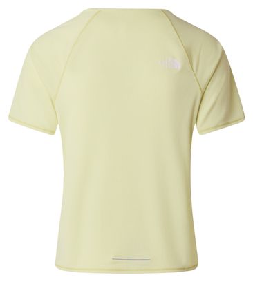 Maglietta tecnica The North Face Sunriser Gialla Donna