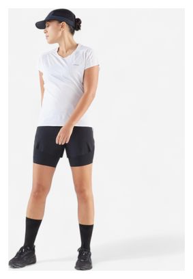 Kiprun 5-panel pet, zwart/grijs, unisex