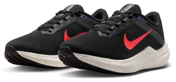 Zapatillas Nike Air Winflo 10 Running Negro Rojo