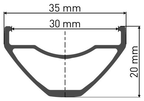 DT Swiss M1900 Spline 30 27.5 '' Voorwiel | Boost 15x110mm | Centerlock