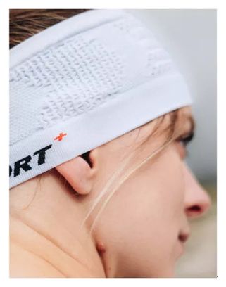 Bandeau Compressport On/Off Blanc 