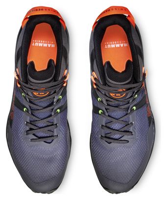 Mammut Sertig II Mid Gore-Tex Grey/Orange Hiking Shoes