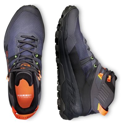 Mammut Sertig II Mid Gore-Tex Grey/Orange Hiking Shoes