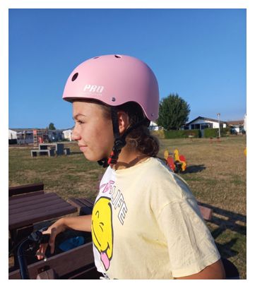Casque Vélo Enfant Skate Rose Pink