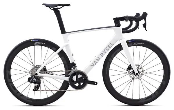 Bicicleta de Carretera Van Rysel RCR Sram Rival AXS 12V 700mm Blanca 2024