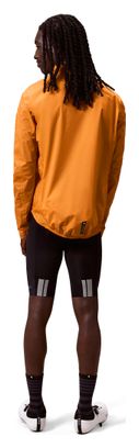 Giacca impermeabile Endura AllTrack Race Cape arancione da uomo