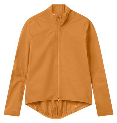 Giacca impermeabile Endura AllTrack Race Cape arancione da uomo