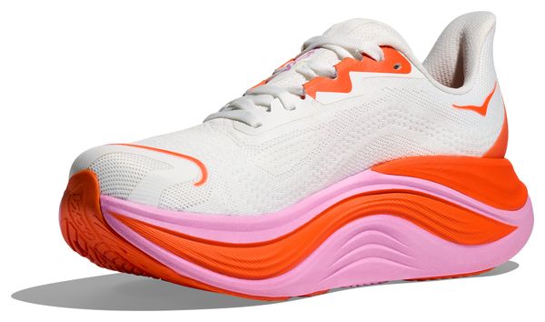 Hoka Skyward X Hardloopschoenen Wit/Rood/Roze Heren