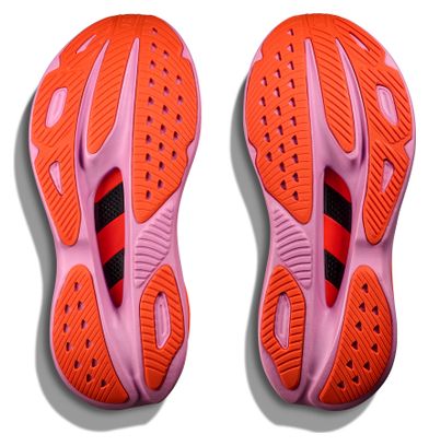 ●Hooka Red Hoka Skyward X Running Shoes White/Red/Pink Men's