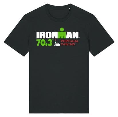 Ironman 70.3 Portugal-Cascais Kurzarm T-Shirt Schwarz Herren