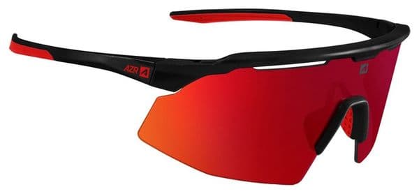 Coffret Lunettes AZR Iseran Noir mat/Écran rouge