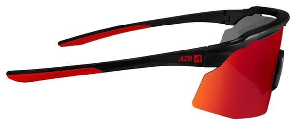 Coffret Lunettes AZR Iseran Noir mat/Écran rouge