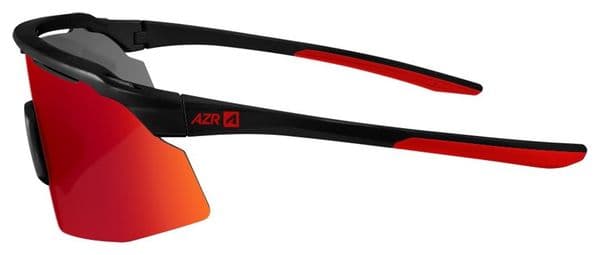 Coffret Lunettes AZR Iseran Noir mat/Écran rouge