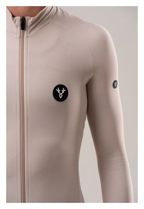 Maillot Manches Longues Femme LeBram Off-Road Mi-Saison Beige
