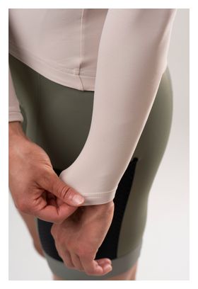 Maillot Manches Longues Femme LeBram Off-Road Mi-Saison Beige