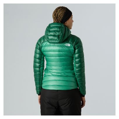 Daunenjacke The North Face Summit Breithorn Hoodie Grün Frau
