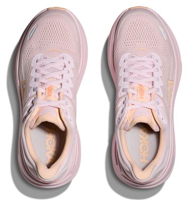 Zapatillas de running Hoka Bondi 9 rosa para mujer
