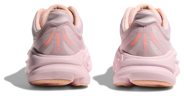 Zapatillas de running Hoka Bondi 9 rosa para mujer