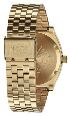 Orologio Nixon Time Teller Verde Lucido/Oro