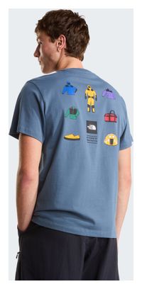 Maglietta The North Face Icon Celebration blu da uomo