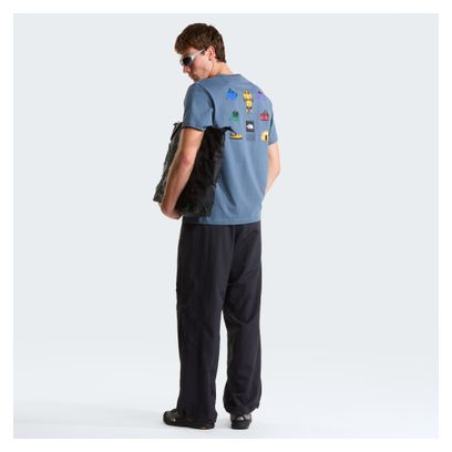 Maglietta The North Face Icon Celebration blu da uomo