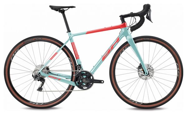 Bicicleta Gravel BH GravelX Evo 3.5 Shimano GRX 11V 700 mm Verde / Rojo 2022