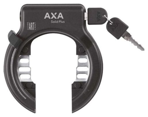 AXA Serrure À Anneau Solid Plus Art2 Avec Câble Dial-In Newton Pl150 - Noir