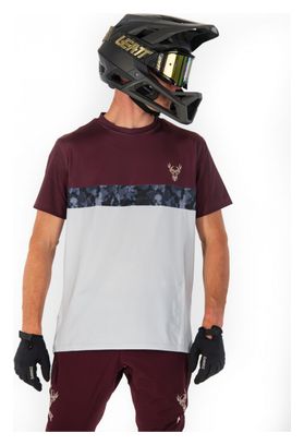 Animoz Wild Burgundy Short Sleeve Jersey