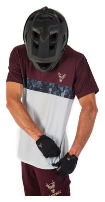 Animoz Wild Burgundy Short Sleeve Jersey